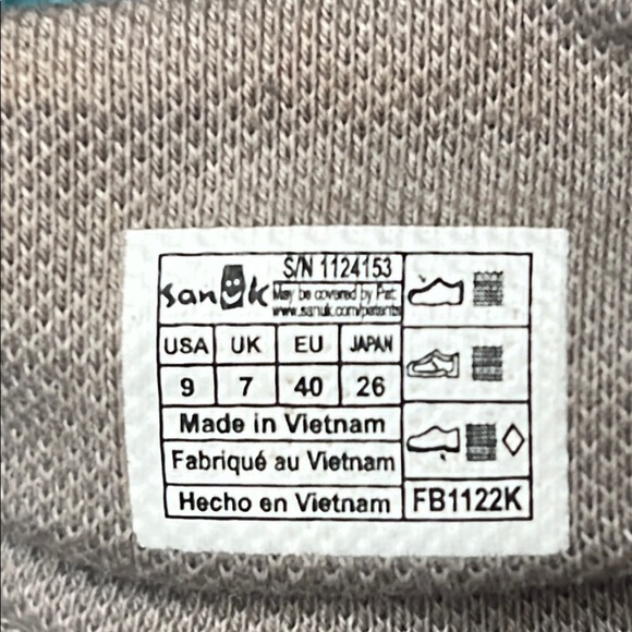 Sanuk Yoga Sling Black and Gray Sandals size 9 - Picture 8 of 9